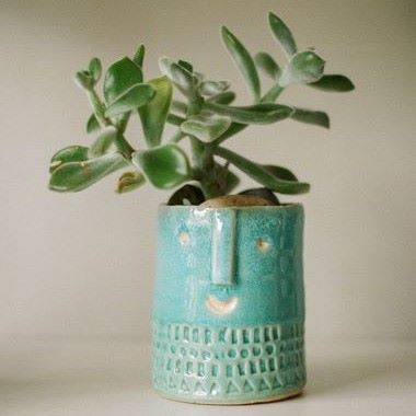 Green Plant Pot