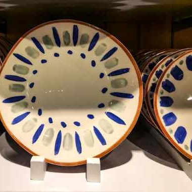 Colorful Dinner Plate