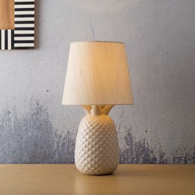 Cream Table Lamp
